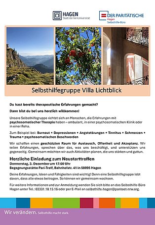 Bild des Flyers Villa Lichtblick