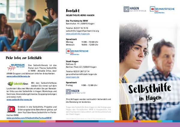 Flyer des Selbsthilfe-Büro zum Download